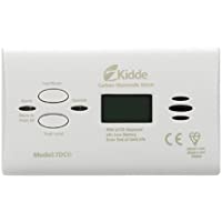 Carbon Monoxide Detector - Kidde 7DCOC Alarma de monóxido de carbono premium con pantalla digital